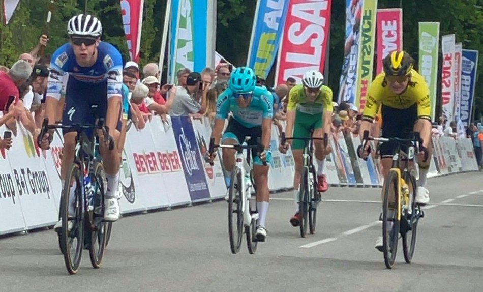 Thomas Devaux pas récompensé au terme de la 4e étape du Tour Alsace