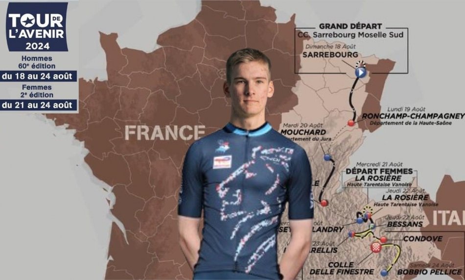 Alexandre Kess participe au Tour de l’Avenir