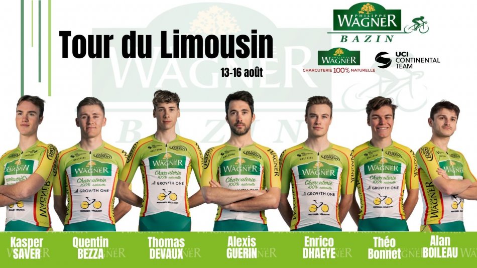 Les coureurs retenus pour le Tour du Limousin