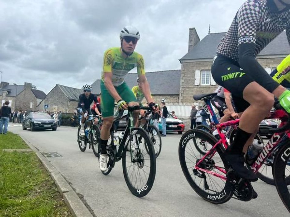 Alexis Guerin 14e du classement général du Tour de Bretagne