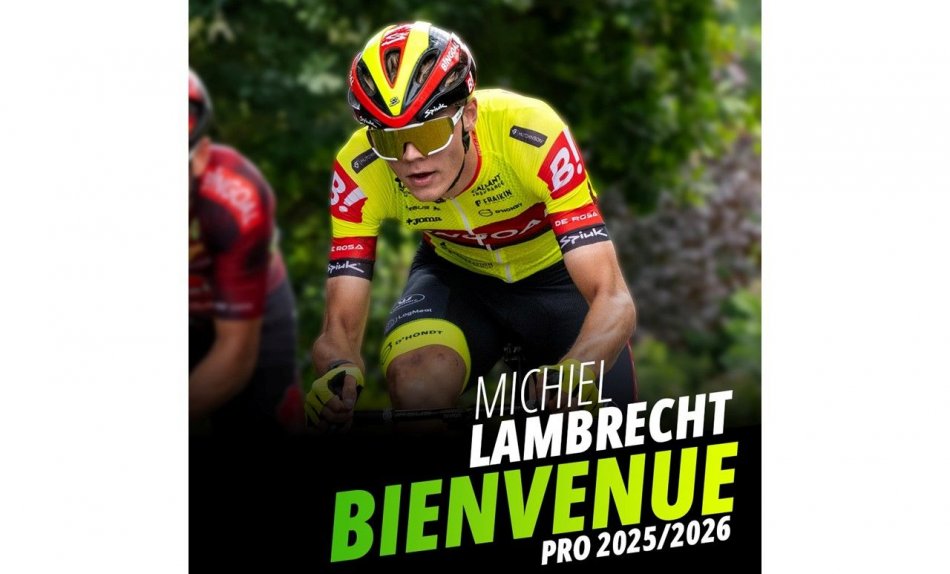 Michiel Lambrecht devient professionnel